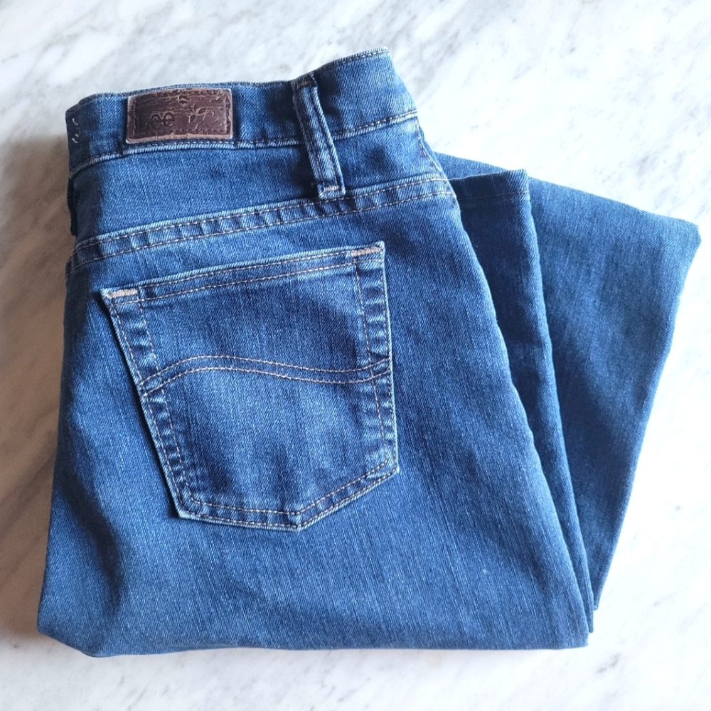 Lee Relaxed Fit Denim Pant 8 Long Inseam